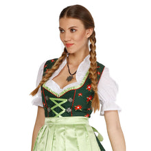 Load image into Gallery viewer, 3tlg. Dirndl traditional with apron and blouse
