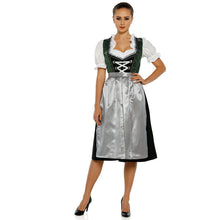 Load image into Gallery viewer, 3tlg. Dirndl with apron and blouse

